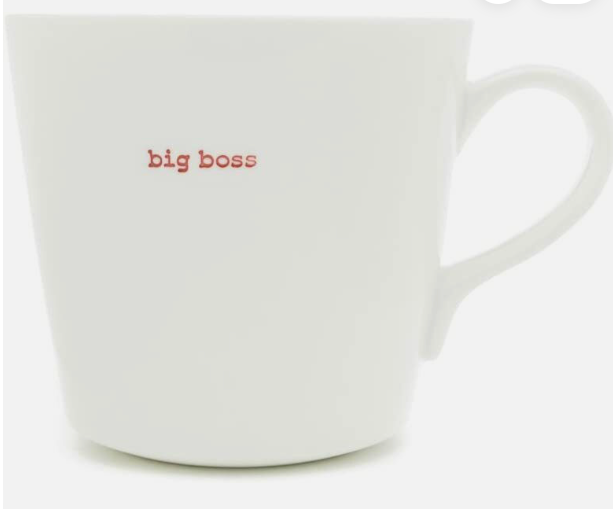 Keith Brymer Jones Bug Boss Medium Bucket Mug 500ml