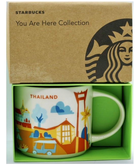 Starbucks You Are Here Thailand Mug