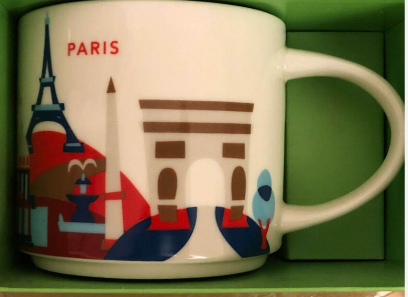 Starbucks You Are Here Paris Mug
