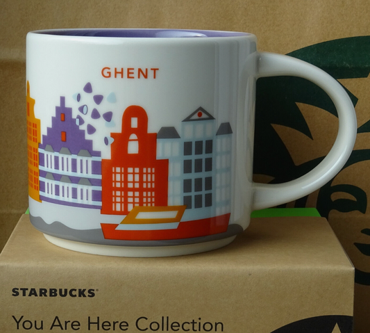 Starbucks You Are Here Ghent Belgium Mug