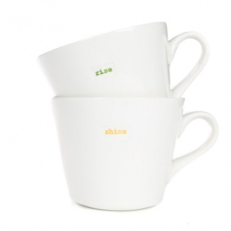 Keith Brymer Jones Rise & Shine Medium Bucket Mug Set 350ml