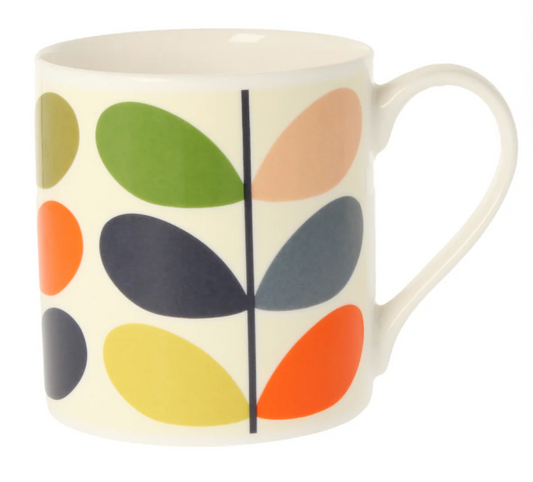 Orla Kiely Multi Stem Olive  Mug 350ml