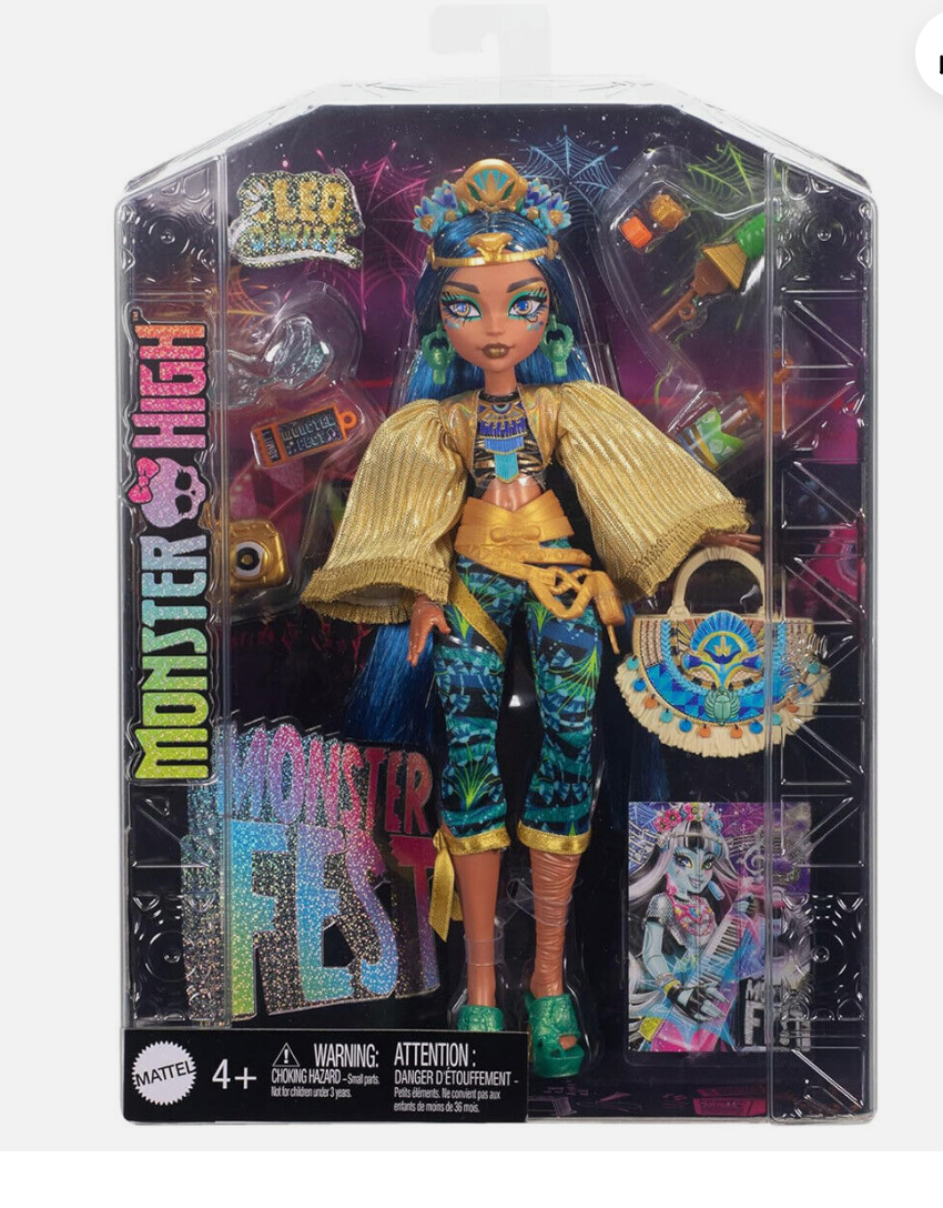 Monster High Fest Cleo de Nile Doll Set