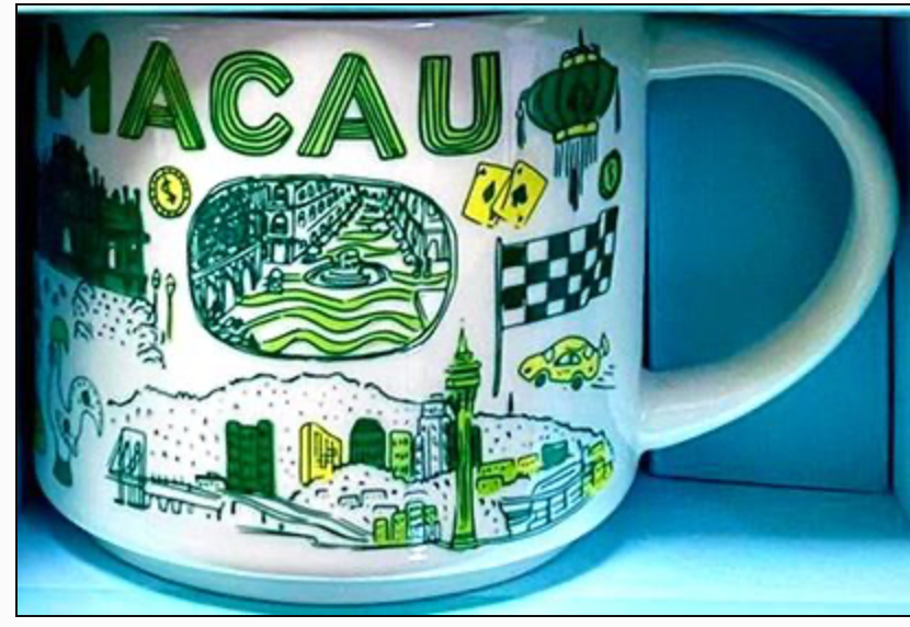 Starbucks Been There Macau Mug