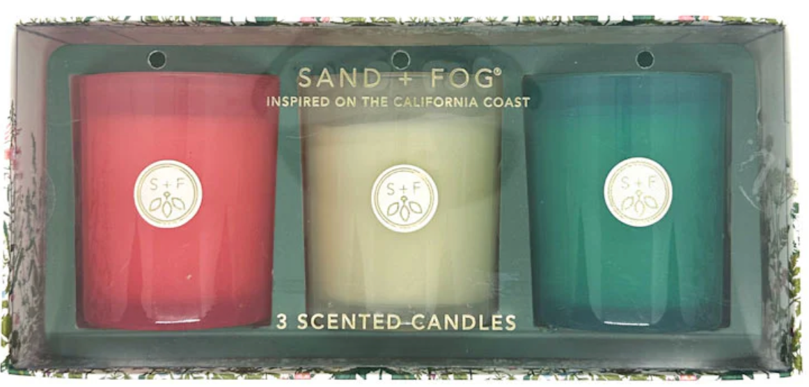 Sand & Fog 3 Scented Candle Collection
