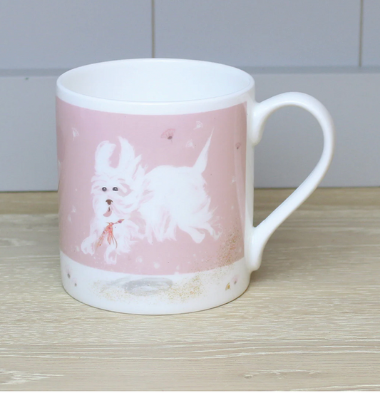 Lydia London China WESTIE dog mug 350ml