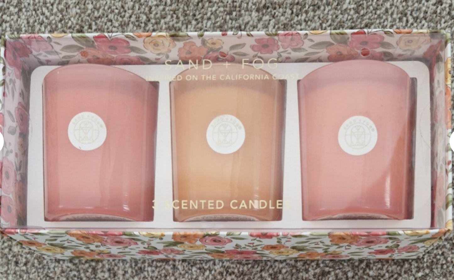 Sand & Fog 3 Scented Candle Collection
