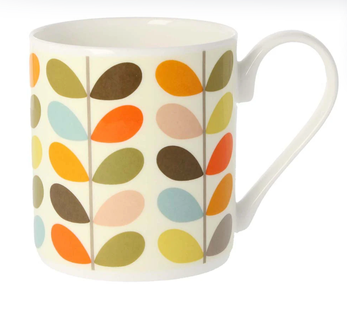 Orla Kiely Multi Colour Ten Stem 300 ml Mug