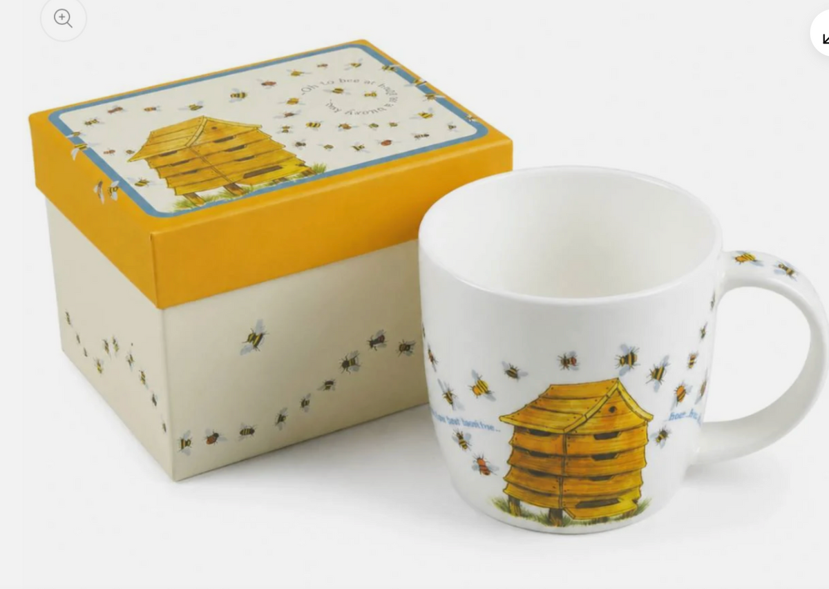 Emma Ball Beehive 350ml Boxed Mug