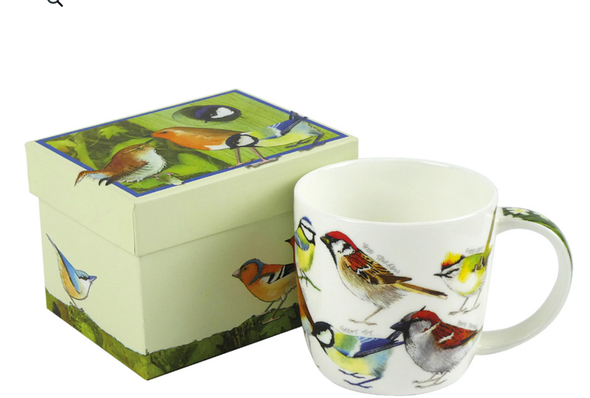 Emma Ball British Birds 350ml Boxed Mug