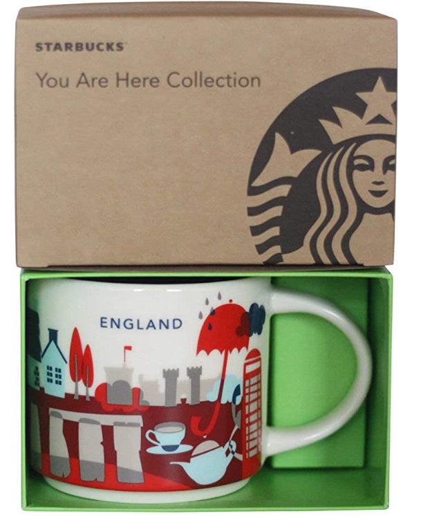 Starbucks You Are Here England Mug – Sussexhomestore