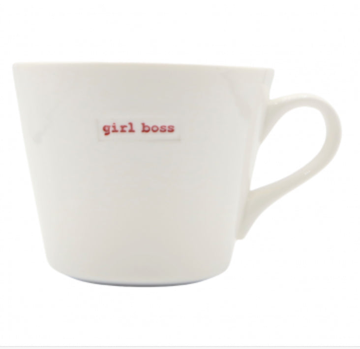 Keith Brymer Jones Girl Boss Medium Bucket Mug 350ml