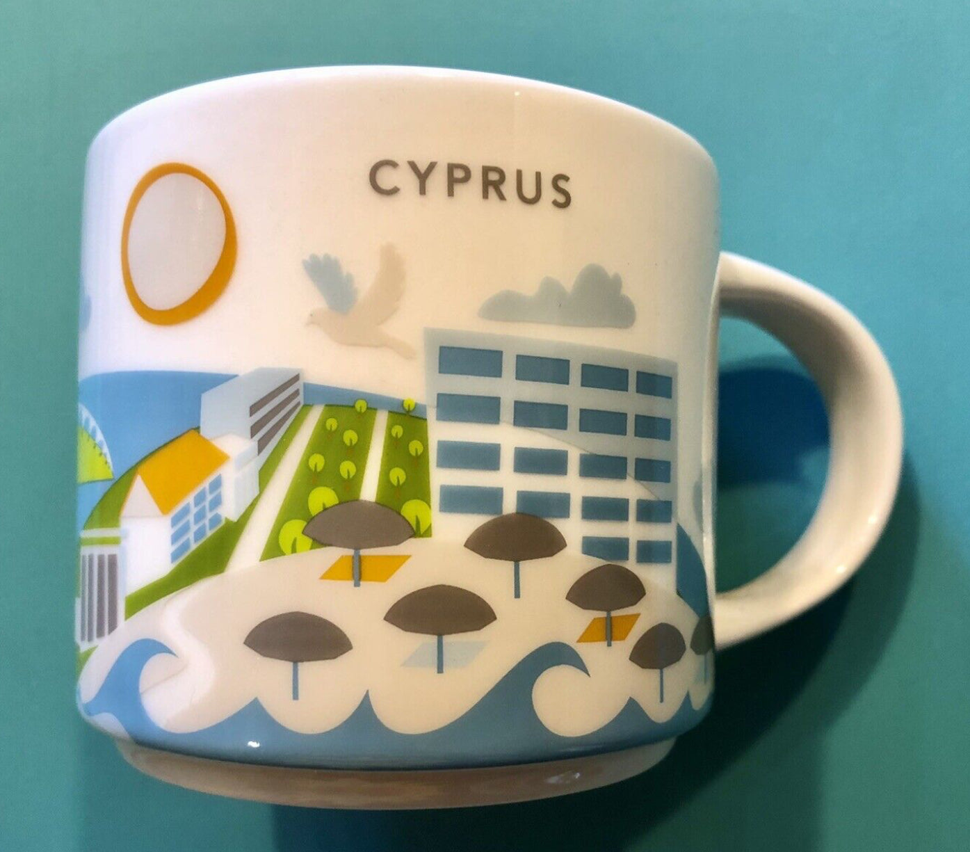 Starbucks You Are Here Cyprus Mug