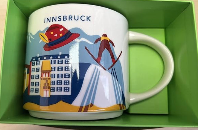 Starbucks You Are Here Innsbruck Austria Mug