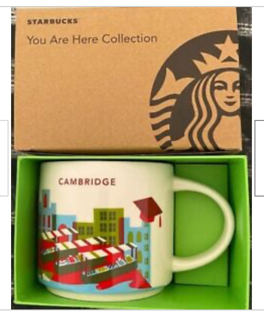 Starbucks You Are Here Cambridge Mug