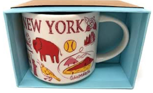 Starbucks Been There New York State Mug