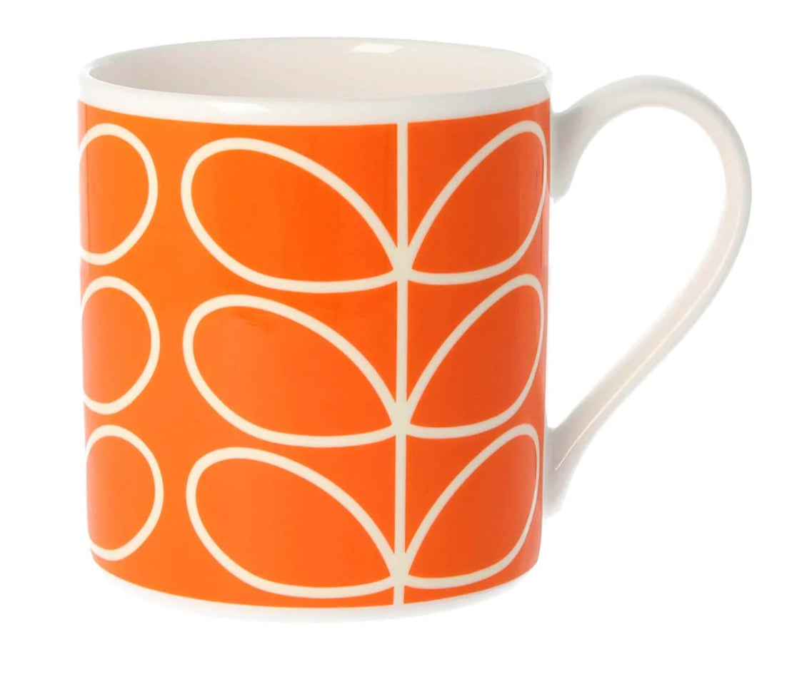 Orla Kiely Linear Stem Poppy Big  Mug 350ml