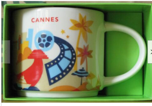 Starbucks You Are Here Cannes France Mug