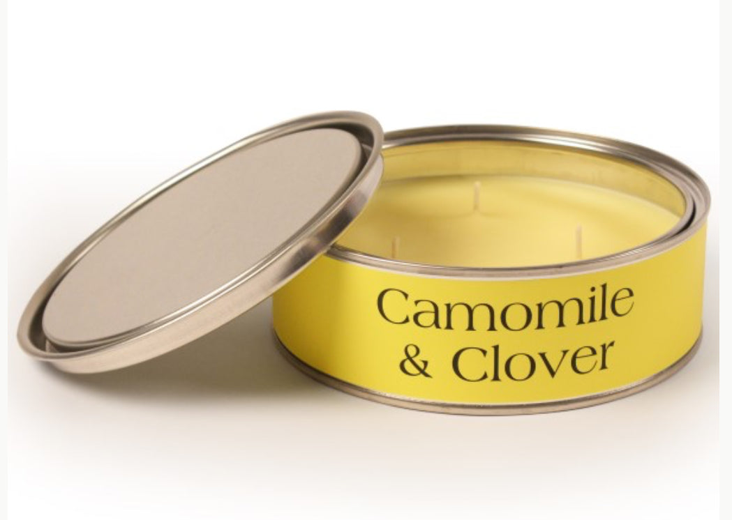 Camomile & Clover Triple Wick Candle