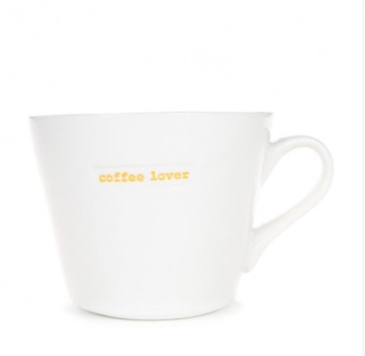 Keith Brymer Jones Cat Lover Medium Bucket Mug 350ml