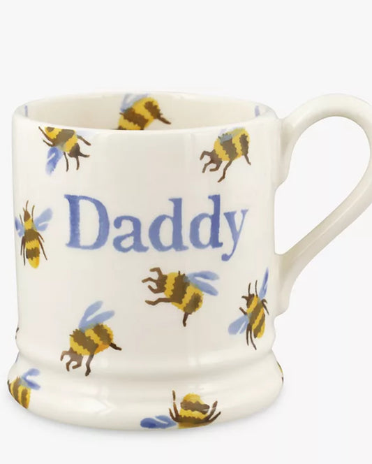 Emma Bridgewater Bumble Bee Daddy 1/2 Pint Mug