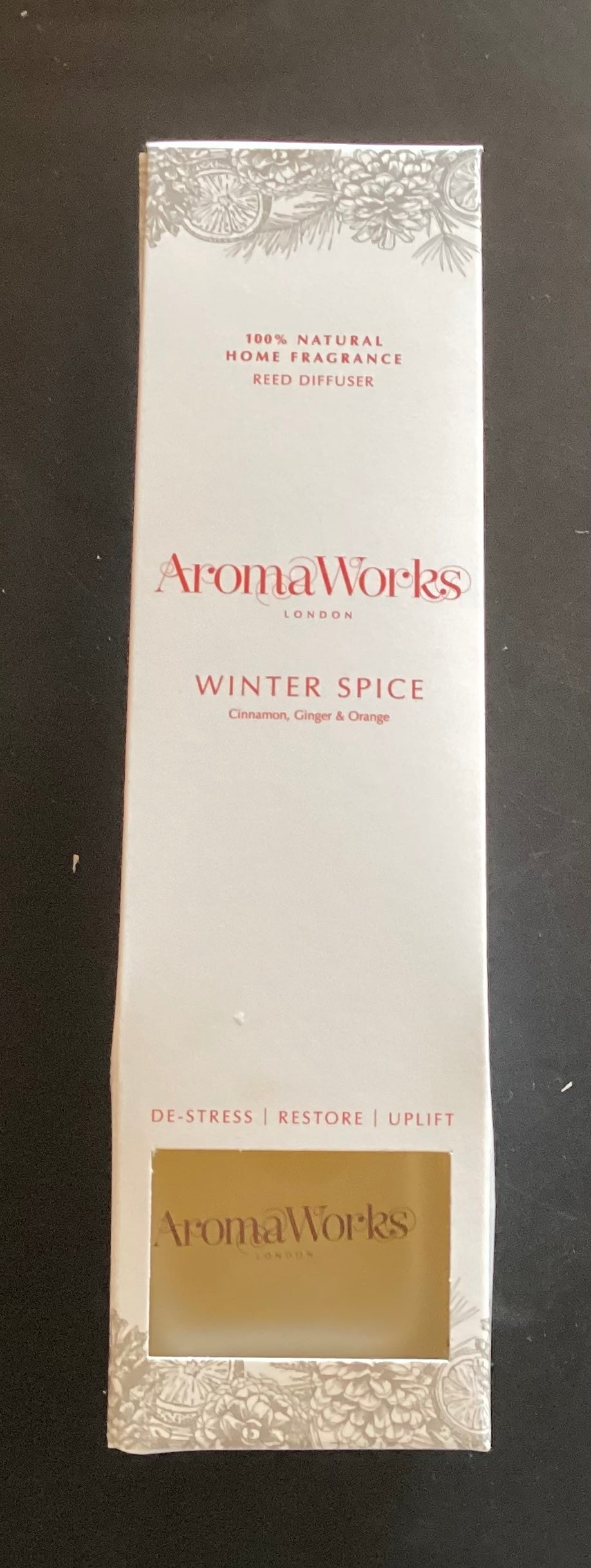 AromaWorks Winter Spice Reed Diffuser 100ml