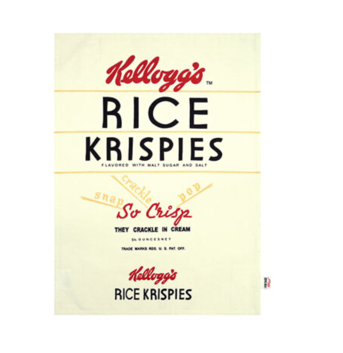 Vintage Kelloggs Tea Towel - Rice Crispies