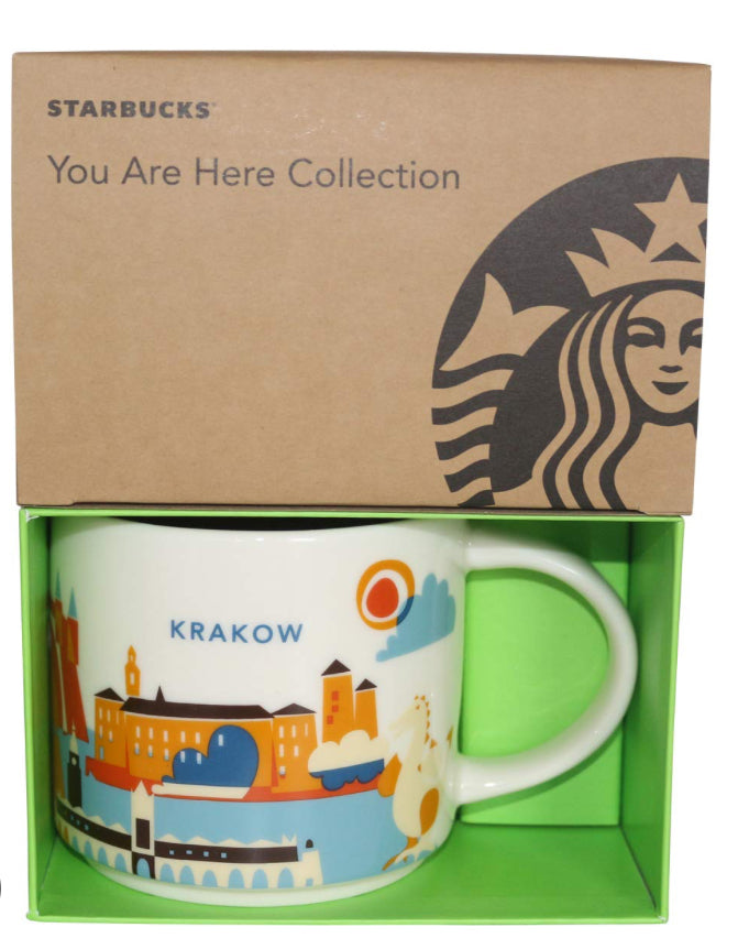 Starbucks You Are Here Krakow Poland Mug