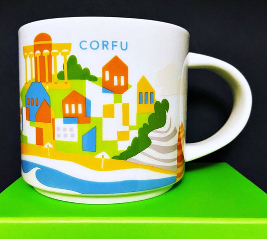 Starbucks You Are Here Corfu Greece Mug