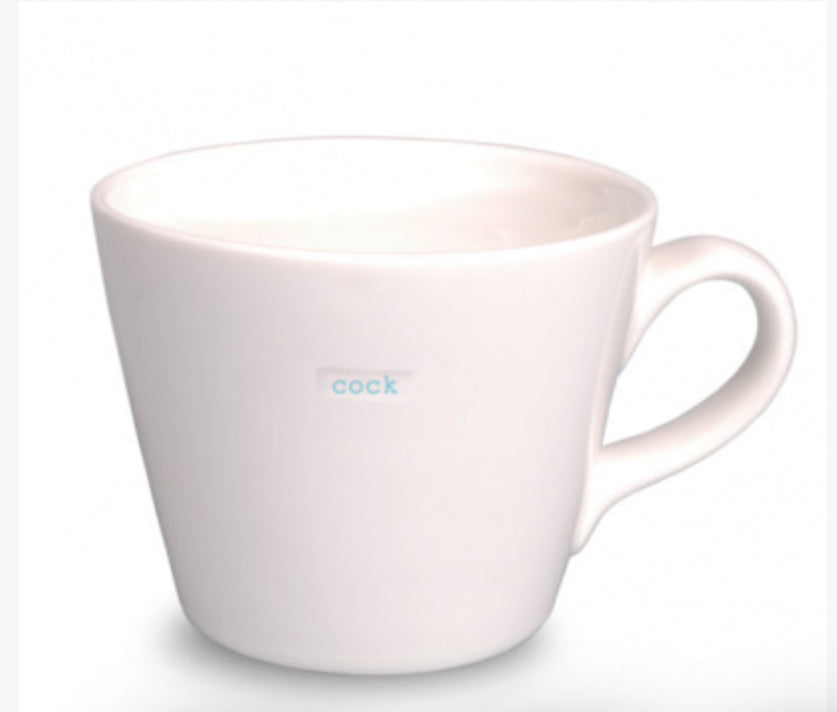 Keith Brymer Jones Cock Medium Bucket Mug 350ml