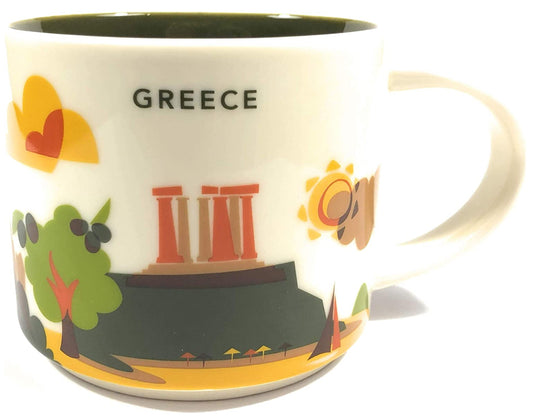 Starbucks You Are Here Greece Mug