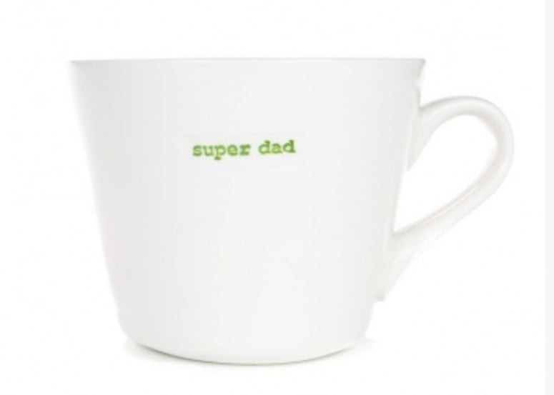 Keith Brymer Jones Super Dad Medium Bucket Mug 350ml