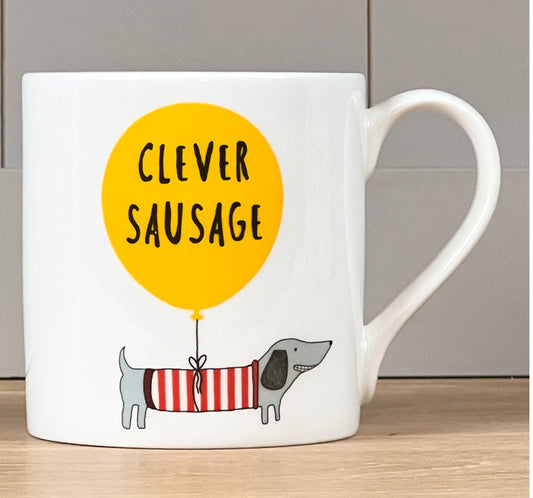 Clever Sausage 350ml Mug