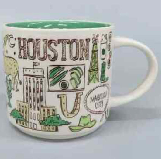 Starbucks Been There Houston Texas Mug