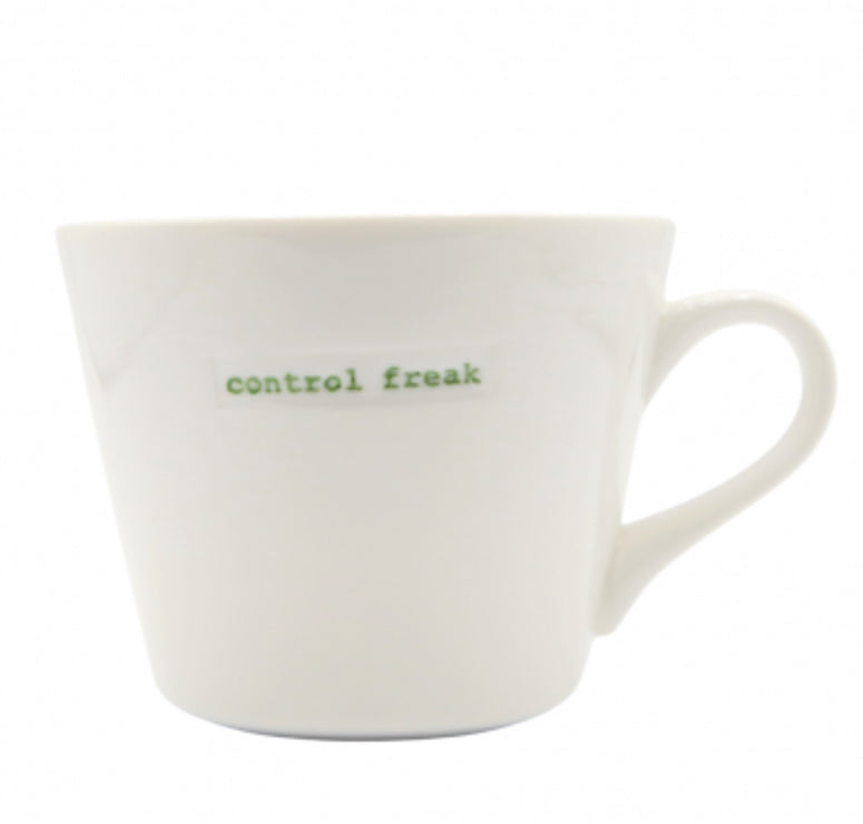 Keith Brymer Jones Control Freak Medium Bucket Mug 350ml