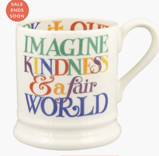 Emma Bridgewater Imagine Kindness 1/2 Pint Mug