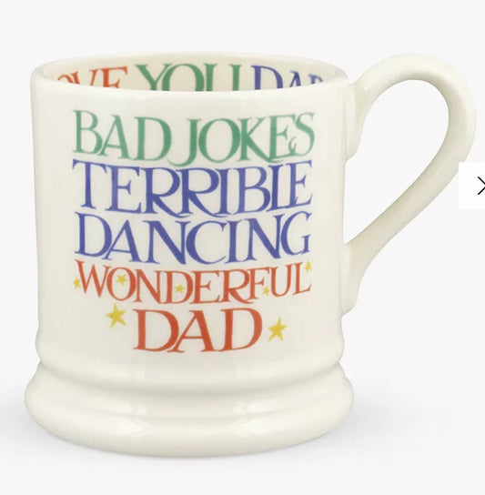 Emma Bridgewater Wonderful Dad 1/2 Pint Mug