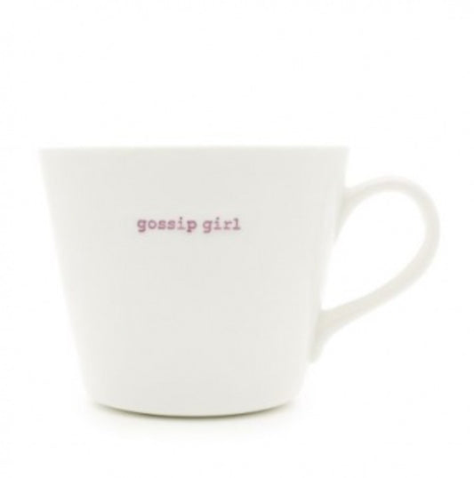 Keith Brymer Jones Gossip Girl Medium Bucket Mug 350ml