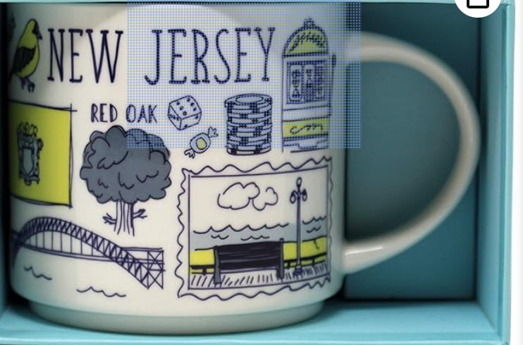 Starbucks Been There Jersey City Mug