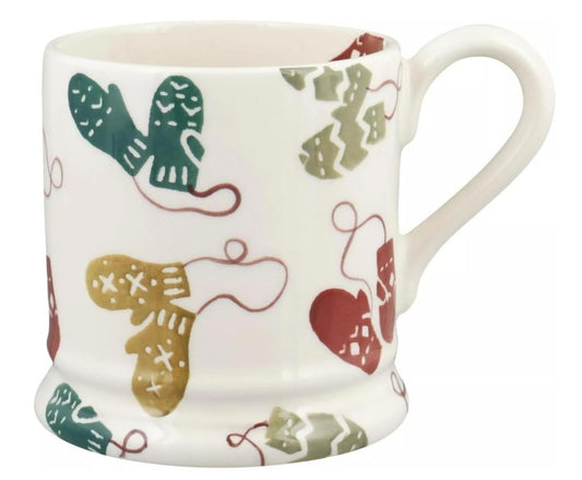 Emma Bridgewater Christmas Mittens 1/2 Pint Mug