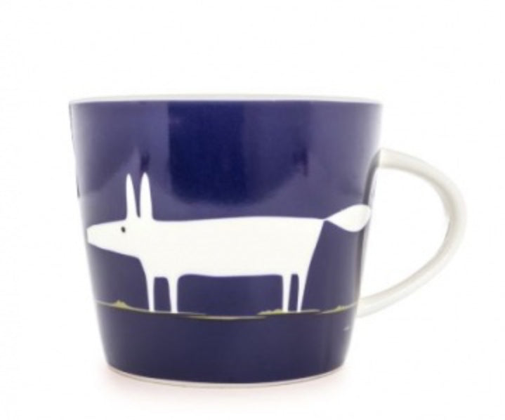 Scion Living Mug Mr Fox - Indigo 350ml Standard Mug