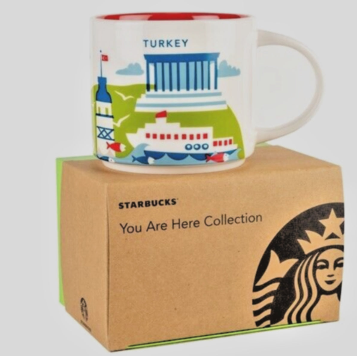 Starbucks You Are Here Turkey Mug