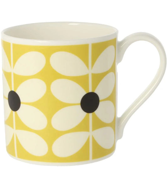 Orla Kiely Sixties Stem Ochre 350 ml Mug