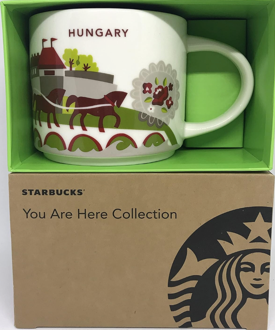 Starbucks You Are Here Hungary Mug