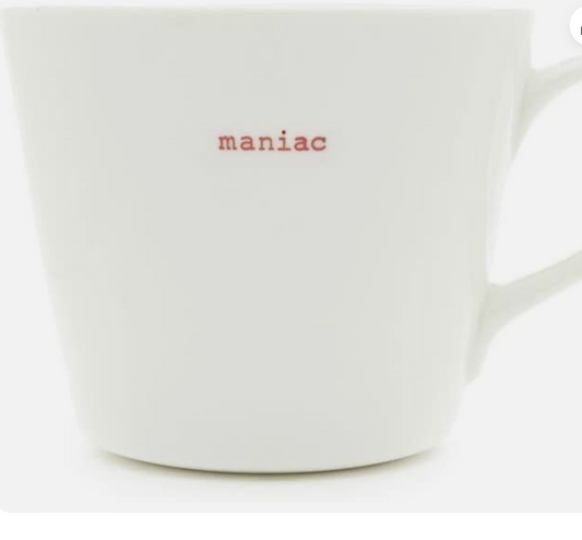 Keith Brymer Jones Maniac Medium Bucket Mug 350ml