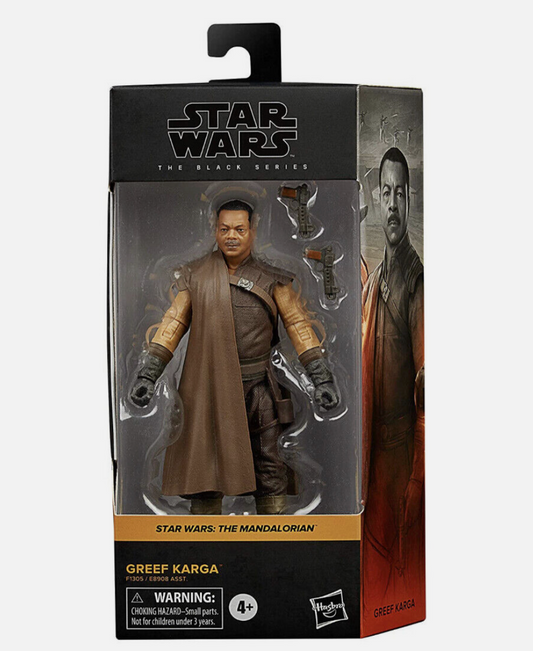 STAR WARS THE BLACK SERIES THE MANDALORIAN GREEF KARGA 6" INCH ACTION FIGURE