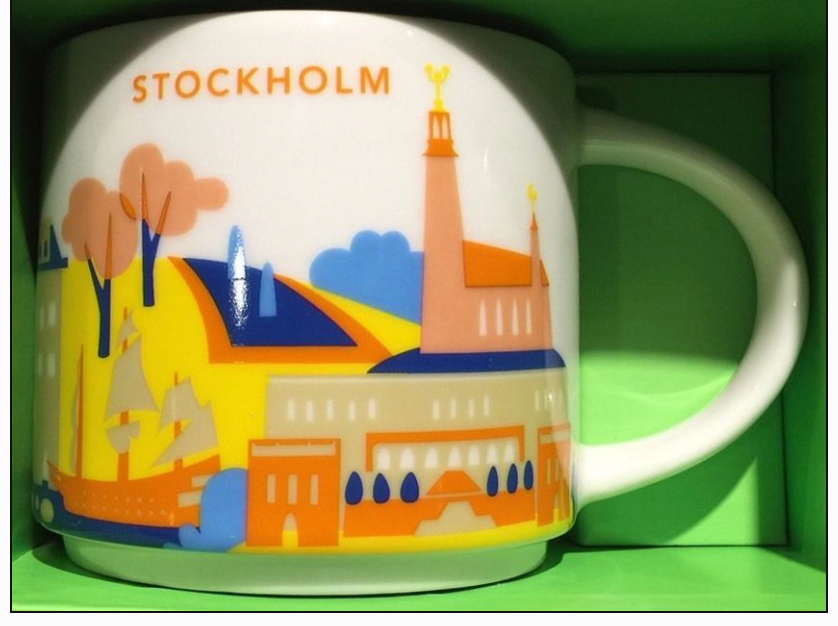 Starbucks You Are Here Stockholm Mug