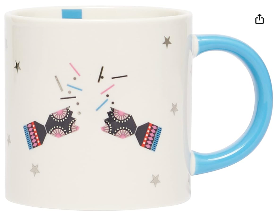 Joules Festive Christmas Cracker Mug