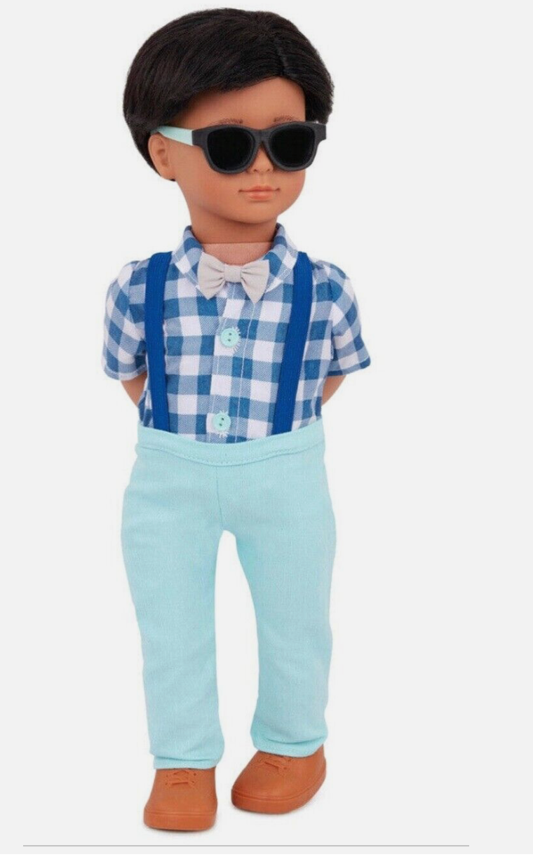 Our Generation Plaid & Preppy Boys Doll Outfit