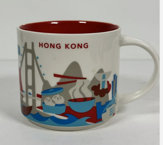 Starbucks You Are Here New Hong Kong Mug Full Size